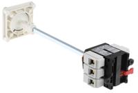 vccf4 Schneider Electric 3P Pole Panel Mount Isolator Switch - 80A Maximum Current, 37kW Power Rating, IP65