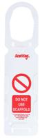 scf28 ScaffTag Safety Scaffolding Tag, English Language, 10 per Pack