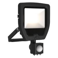 acae201cwbpir Ansell Lighting Calinor EVO Floodlight, Security Floodlight, 20 W, 2200 lm, IP65 PIR, 240 V