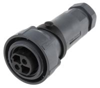 pxp701002sst1113 Bulgin Circular Connector, 2 Contacts, Cable, Standard Connector, Socket, Female, IP66, IP68, IP69K, Buccaneer 7000