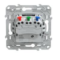 s340052 Schneider Electric Anthracite, 1 Gang, Ovalis C Series