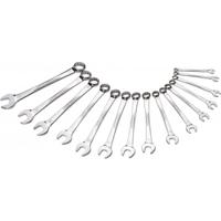 50n-j15 SAM 50N Series 15-Piece Combination Spanner Set, 7 mm, 8 mm, 10 mm, 11 mm, 12 mm, 13 mm, 14 mm, 16 mm, 17 mm, 18 mm, 19