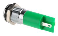 210-670 RS PRO Green Panel Mount Indicator, 12V, 14mm Mounting Hole Size, IP67