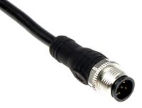 2tla020056r2000-m12-c112 ABB Jokab Female 5 way Threaded to Male 5 way M12 5 Sensor Actuator Cable, 1 m