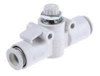 as3002f-10 SMC AS Series Tube Flow Controller, 10mm Tube Inlet Port x 10mm Tube Outlet Port
