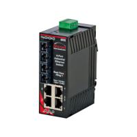 sl-6rs-4sc-d1 N-Tron SL-6RS Series DIN Rail Mount Ethernet Switch, 4 RJ45 Ports, 10/100Mbit/s Transmission, 10 → 30V dc