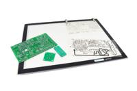 lp-0650-01 Fortex Black, White Plastic Light Box, 12W