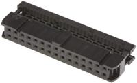 t812130a100ceu Amphenol Communications Solutions 30-Way IDC Connector Socket for Cable Mount, 2-Row