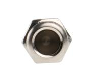 930147000 Hirschmann Test & Measurement Silver Female Banana Socket, 4 mm Connector, Solder Termination, 16A, 60V dc, Nickel