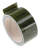 866-254 RS PRO Green PP, Vinyl Pipe Marking Tape, text Water, Dim. W 50mm x L 33m