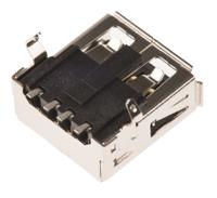 62900416021 Wurth Elektronik Right Angle, SMT, Socket- Single Port Type A 2.0 USB Connector