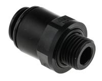 pm011012e John Guest PM Series Straight Threaded Adaptor, G 1/4 Male to Push In 10 mm, Threaded-to-Tube Connection Style