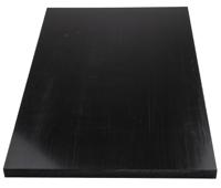 282-0200 RS PRO Black Plastic Sheet, 500mm x 300mm x 16mm