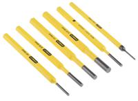 4-18-226 Stanley 6-Piece Punch Set, Pin Punch, 1.5 → 3 mm Shank