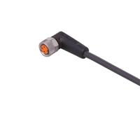 evc149 ifm electronic Right Angle Female 1 way M8 to Unterminated Sensor Actuator Cable, 10m