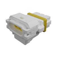 52117-0340 Molex, 52117 Automotive Connector Receptacle White Cable Mount 3 Way