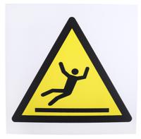 857-8706 RS PRO General Hazard Hazard Warning Sign