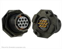 uts712e10s Souriau Sunbank by Eaton Circular Connector, 10 Contacts, Panel, Standard Connector, Plug, Female, IP68, IP69K, UTS