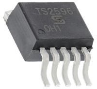 ts2596cm5-rng Taiwan Semiconductor TS2596CM5 RNG, 1-Channel, Buck Converter, 3 A, 37 V 173 kHz, TO-263 6-Pin
