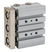 180-340 RS PRO Pneumatic Guided Cylinder - 20mm Bore, 25mm Stroke, Double Acting
