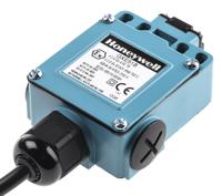 gxe51b Honeywell GXE Series Plunger Limit Switch, NO/NC, IP67, SPDT, Die Cast Zinc Housing, 240V ac Max, 4A Max