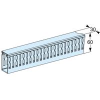 lvs04257 Schneider Electric PrismaSeT G Series Plastic Cable Trunking for Use with PrismaSeT PrismaSeT G Enclosure, PrismaSeT