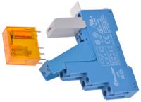 485280240060spa Finder 48 Series Interface Relay, DIN Rail Mount, 24V ac Coil, DPDT, 2-Pole, 8A Load