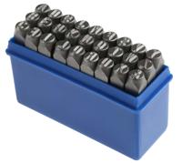 251-744 RS PRO 8mm x 27 Piece Engraving Punch Set, (Letters: A → Z, (&))
