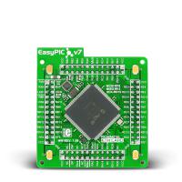 mikroe-2558 MikroElektronika EasyPIC Fusion V7 MCU Add On Board MIKROE-2558
