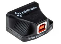 us-235 Brainboxes RS232 USB B Female to D-sub, 9 Pin Male Interface Converter