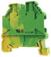 5850490550 Wieland 58.504.9055.0 WT 4 PE Series Green, Yellow, Single-Level, Screw Termination, ATEX
