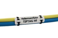 556-21079-tiptag15x100wh-po-wh HellermannTyton TIPTAG White Cable Labels, 100mm Width, 15mm Height, 120 Qty