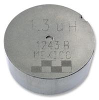 ihth1125kzeb3r3m5a Vishay 3.3 μH ±20% Leaded Inductor, Max SRF:15.8MHz, 57A Idc, 1.5mΩ Rdc, IHTH-1125KZ-5A
