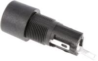 fx0454s Bulgin 10A Panel Mount Fuse Holder for 5 x 20mm Fuse, 1P, 250V ac