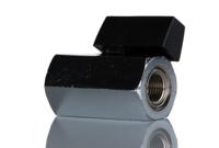 601112118 Norgren Nickel Plated Brass Reduced Bore, 2 Way, Ball Valve, Threaded, G 1/8in, -0.4 → 10bar Operating Pressure