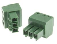 790-0837 RS PRO, 3.81mm Pitch, 3 Way, , Pluggable Terminal Block, Plug, Cable Mount, Screw Termination
