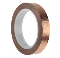 t124525 3M 1245 Conductive Metallic Tape, 25mm x 16m