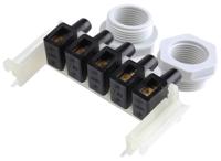 combi-6075 WISKA Combi Series Grey Polypropylene Junction Box, IP66, IP67, 110 x 110 x 66mm