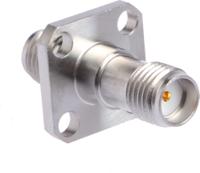 sf2991-6007 Amphenol RF Straight 50Ω RF Adapter SMA Socket to SMA Socket 18GHz