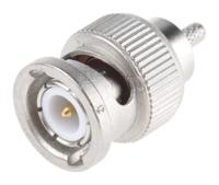 j01000a0042 Telegartner, Plug Cable Mount BNC Connector, 50Ω, Crimp Termination, Straight Body