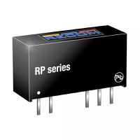 rp-0512d Recom RP DC-DC Converter, ±12V dc/ ±42mA Output, 4.5 → 5.5 V dc Input, 1W, Through Hole, +85°C Max Temp -40°C