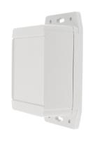 1555f2f42gy Hammond 1555 Series Grey Polycarbonate Enclosure, IP67, Flanged, Grey Lid, 120 x 91 x 62mm