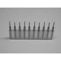 dufd6 CIF End Mill, 0.8mm Cutter, Tungsten Carbide, 3.17 mm Shank