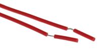 ind515205-240-trd CAMDENBOSS Red Panel Mount Indicator, 240V, 6.4mm Mounting Hole Size, Lead Wires Termination