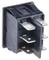 18393402 Marquardt DPDT, (On)-Off-(On) Rocker Switch Panel Mount
