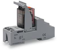 858-507 WAGO 858 Series Relay Module, DIN Rail Mount, 115V ac Coil, 4PDT, 4-Pole, 5A Load