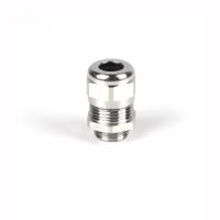 210-0595 RS PRO Metallic Nickel Plated Brass Cable Gland, M16 Thread, 4mm min., 8mm max., IP68