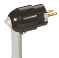 0-501-76 Legrand Europe Mains Connector, 16A Black, Grey, Cable Mount Polymer