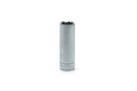 m140611-c Teng Tools 1/4 in Drive 11mm Deep Socket, 6 point, 49.5 mm Overall Length