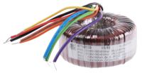 671-9139 RS PRO 115 V ac, 230 V ac, 2 x 18V ac Toroidal Transformer, 120VA 2 Output